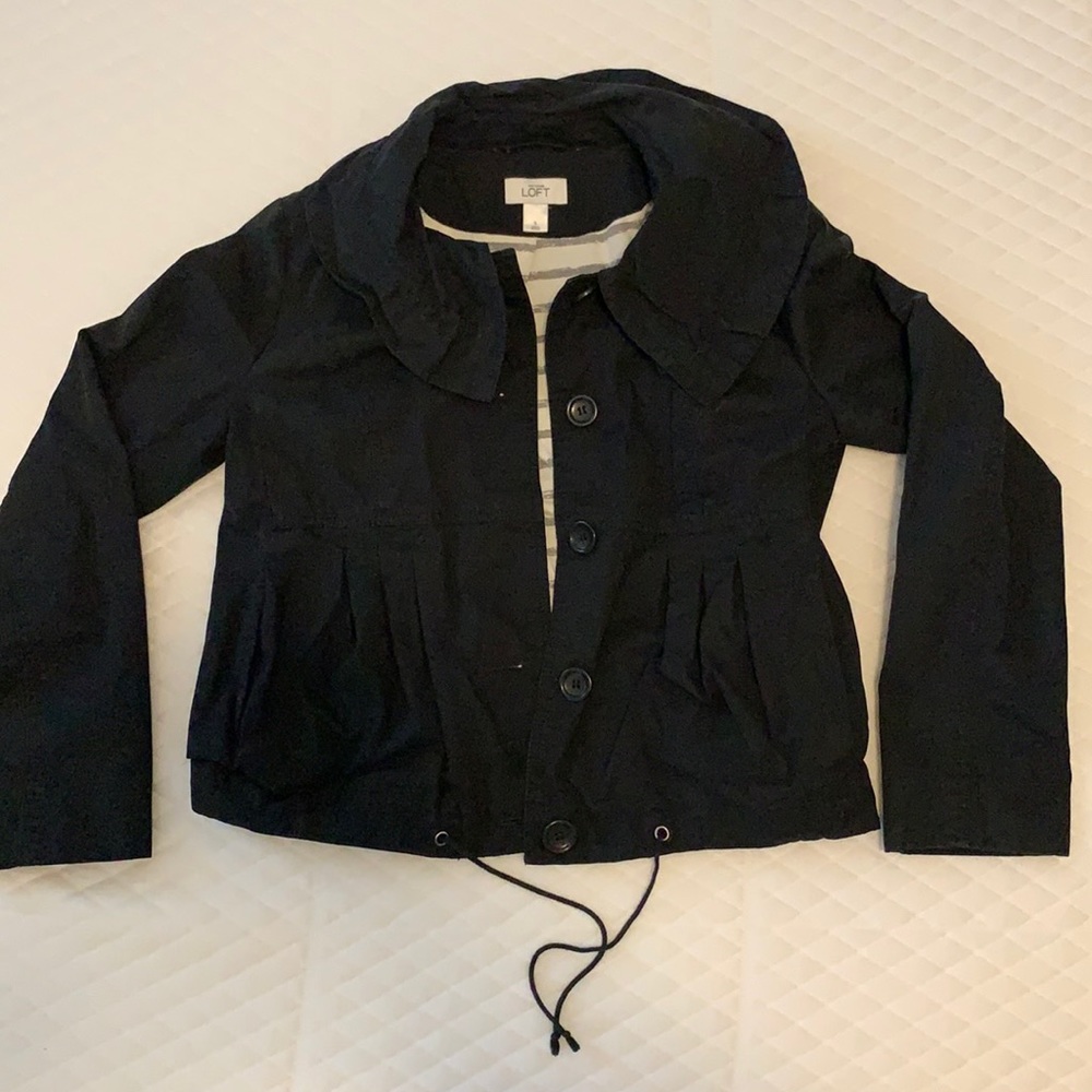 Ann Taylor Loft Button Up Coat